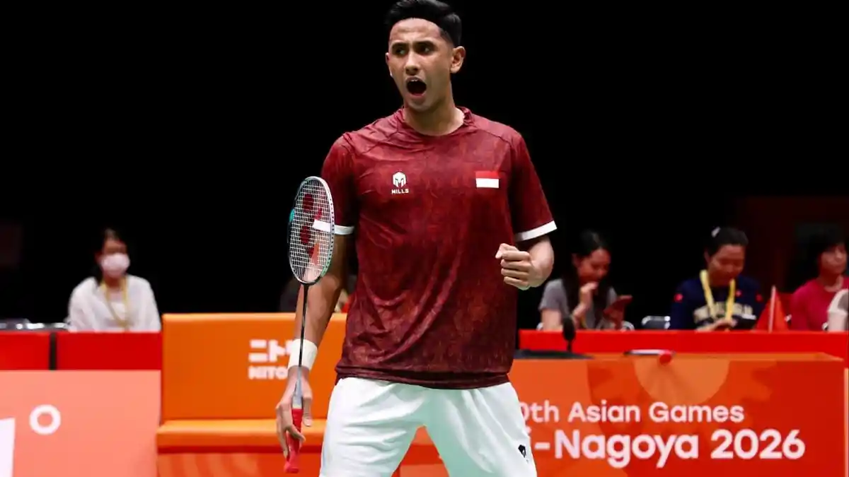 Penuh Emosional, Indonesia Berhasil Raih Emas Pertama Asian Games 2026 dari Bulu Tangkis